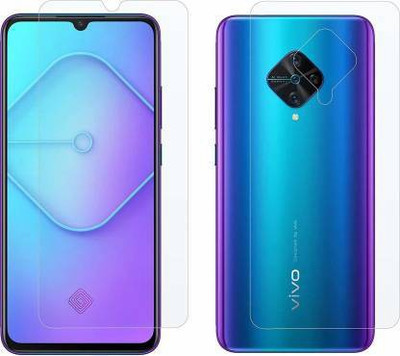 RUNEECH Front and Back Screen Guard for VIVO S1 PRO(Pack of 2)