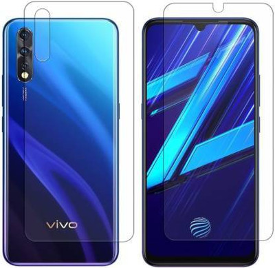 RUNEECH Front and Back Screen Guard for VIVO Z1X(Pack of 2)