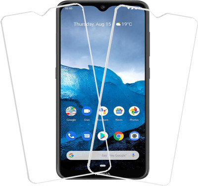 KARTRAY Tempered Glass Guard for Nokia 6.2(Pack of 2)