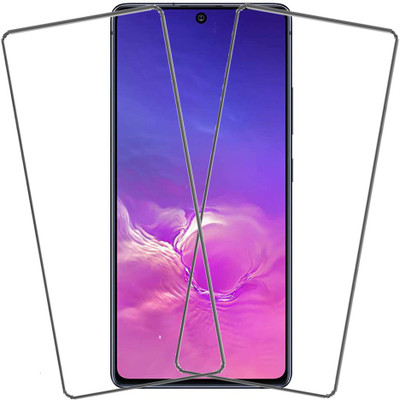 KARTRAY Tempered Glass Guard for Samsung Galaxy S10 Lite(Pack of 2)