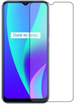 BeeVault Tempered Glass Guard for Realme C12(Pack of 1)