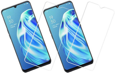 KARTRAY Tempered Glass Guard for Oppo F15, Oppo F17, Vivo V20, Vivo V20 SE(Pack of 2)