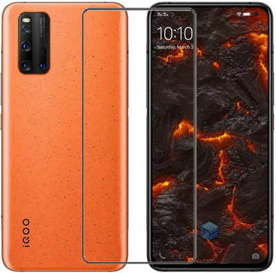 KARTRAY Tempered Glass Guard for iQOO3(Pack of 1)