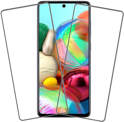 KARTRAY Tempered Glass Guard for Samsung Galaxy A71, Samsung Galaxy M51, Samsung Galaxy Note 10 Lite, Samsung Galaxy S10 Lite(Pack of 2)