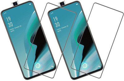 KARTRAY Tempered Glass Guard for Oppo Reno2 F(Pack of 2)