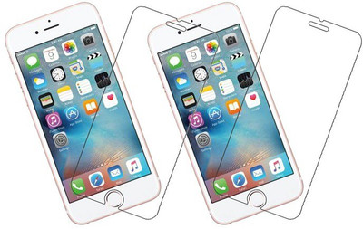 KARTRAY Tempered Glass Guard for Apple iPhone 6s(Pack of 2)