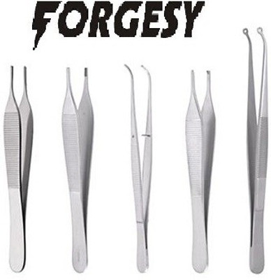 Forgesy surgical forcep set of 5 pcs. Utility Forceps