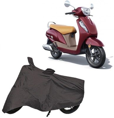 Utkarsh Waterproof Two Wheeler Cover for Suzuki(Access 125, Black)