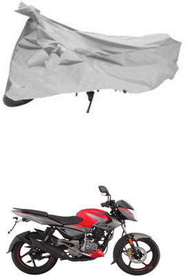 Mdstar Waterproof Two Wheeler Cover for Bajaj(Pulsar 125, Silver)