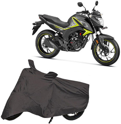 Adhvik Two Wheeler Cover for Honda(CB Hornet 160, Grey)