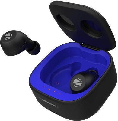 ZEBRONICS sound bomb s1 Bluetooth Headset(Blue, In the Ear)
