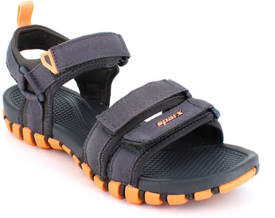 Sparx Women Casual(Grey, Orange , 4)