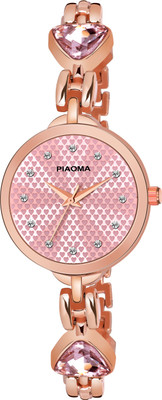Piaoma No Metal Strap Diamond Style Analog Watch - For Women