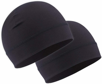 PAROPKAR Solid Beanie Cap(Pack of 2)