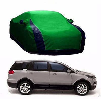 MS TEEN Car Cover For Tata Hexa (With Mirror Pockets)(Green)