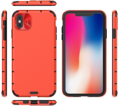 MOBIRUSH Back Cover for iPhone X / XS(Red, Hard Case, Pack of: 1)