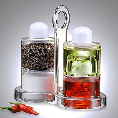 GTC Plastic Grocery Container  - 100 ml(Pack of 2, Clear)