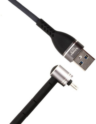Apollo Plus Micro Usb Premium Quality High Speed Fast Charging Data Cable, Charge & Sync 3.1-Amp 1.2 m Micro USB Cable(Compatible with For OPPO, Mi, REDMI, VIVO, SAMSUNG, REALME,, Black, One Cable)