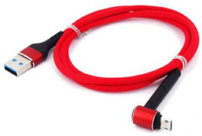Apollo Plus Micro Usb Premium Quality High Speed Fast Charging Data Cable, Charge & Sync 3.1-Amp 1.2 m Micro USB Cable(Compatible with For VIVO, OPPO, SAMSUNG, Mi, REDMI, REALME,, Red, Black, One Cable)