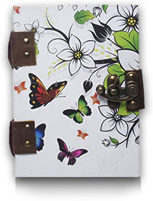 Flipkart SmartBuy Handmade paper diary A5 Diary UNRULED 200 Pages(Multicolor)