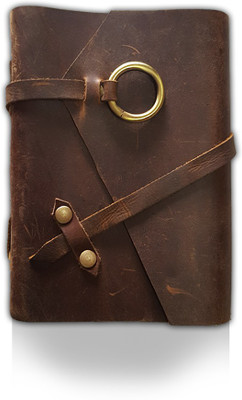 Flipkart SmartBuy Handmade paper diary A5 Diary UNRULED 200 Pages(Brown)