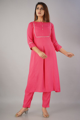 SVARCHI Women Kurta Pant Set