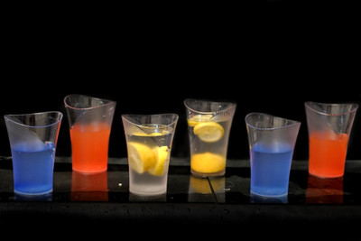 A K Creation Glasses- 6 Piece, 200 ml, Clear | 2Mech (Pack of 6) Beverage Drinking Transparent Water Glass Set, ABS Poly Carbonate Plastic Unbreakable Glass Set Glass Set(200 ml, Plastic)