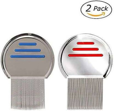 MACPLUS Human and pets lice and nits comb remover head lices egg (PACK OF 2)