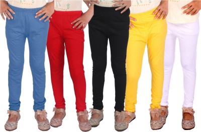 DIAZ Legging For Girls(Multicolor Pack of 5)