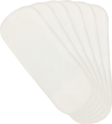 MOM'S PRIDE EXTRA ABSORBENT 4 Layer MicroFiber White Inserts Wetfree - 0 - 24 months (6 Pieces)