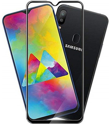 MaxR Edge To Edge Tempered Glass for Samsung Galaxy M20(Pack of 1)