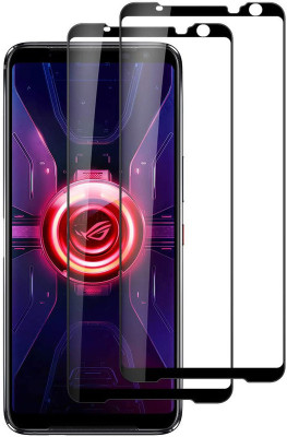 Cover Alive Tempered Glass Guard for Asus Rog Phone 3(Pack of 2)
