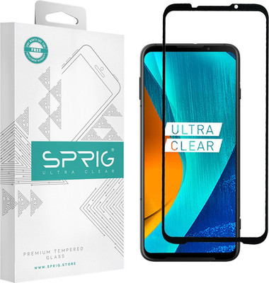 Sprig Edge To Edge Tempered Glass for Sprig Edge To Edge Tempered Glass for Black Shark 3, Mi Shark 3 (Pack of 1)(Pack of 1)