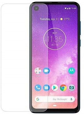 NEXZONE Tempered Glass Guard for MOTOROLA ONE VISION/MOTOROLA ONE ACTION(Pack of 1)