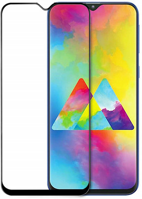 XRENGTH Edge To Edge Tempered Glass for Samsung Galaxy M20(Pack of 1)