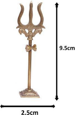 SBBCO Decorative Showpiece  -  10.21 cm(Brass, Gold)