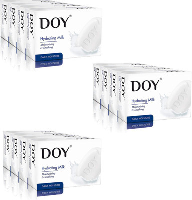 Doy Care Hydrating Milk Soap, 125 g (Pack of 12)(12 x 0.12 g)