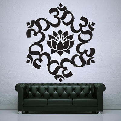 amazinghub 60 cm m_circularom Self Adhesive Sticker(Pack of 1)