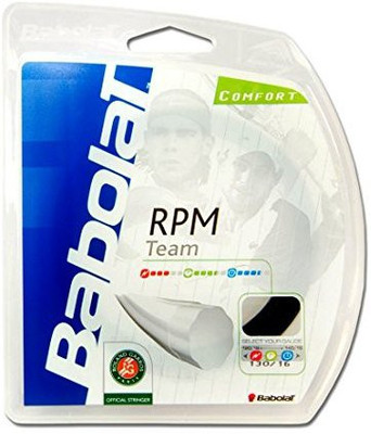 BABOLAT RPM TEAM 12M 16 Tennis String - 12 m(Black)
