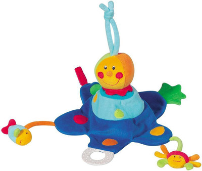 Brevi Activity Toy Octopus  - 6.4 cm(Multicolor)