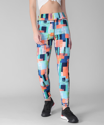 KOTTY Printed Women Multicolor Tights