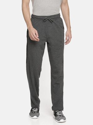 Macroman M-Series Colorblock Men Black Track Pants