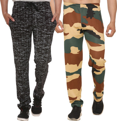 SHAUN Printed Men Multicolor Track Pants