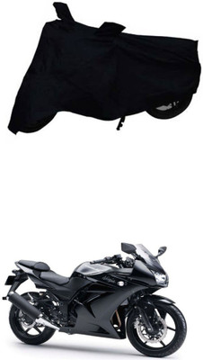 RONISH Two Wheeler Cover for Kawasaki(Ninja 250, Black)