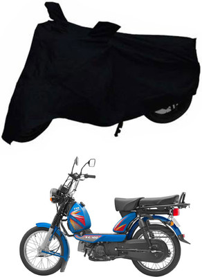 MMSSTAR Waterproof Two Wheeler Cover for TVS(XL 100, Black)