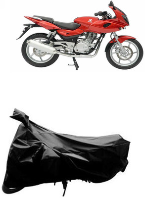 RONISH Two Wheeler Cover for Bajaj(Pulsar 220 DTS-i, Black)
