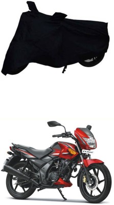 RONISH Two Wheeler Cover for TVS(Flame SR125, Black)