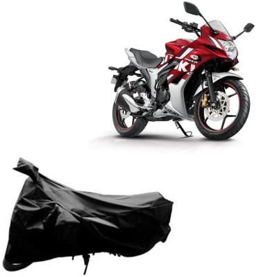 RONISH Two Wheeler Cover for Suzuki(Gixxer SF, Black)