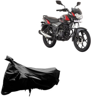 RONISH Two Wheeler Cover for Bajaj(Discover 100 DTS-i, Black)