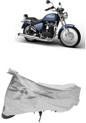 RONISH Two Wheeler Cover for Royal Enfield(Thunderbird 500, Silver)